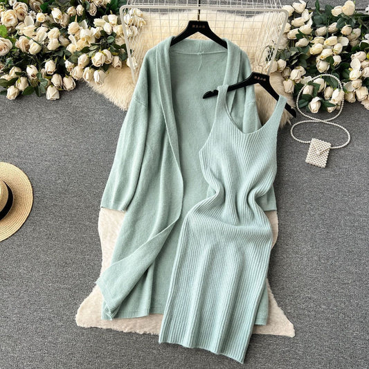 Style store luxury 2 pcs winter dress