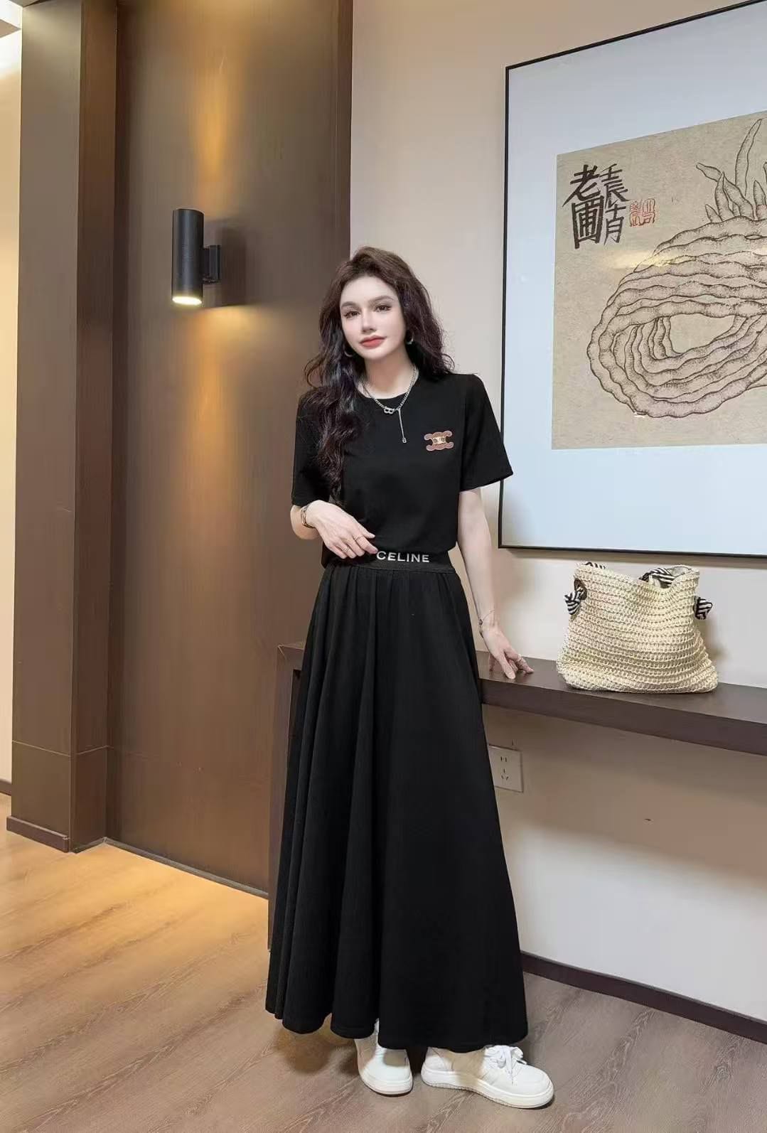 Style store luxury skirt set