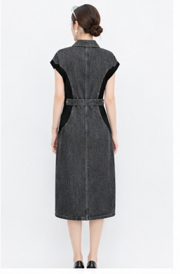Style luxury denim dress