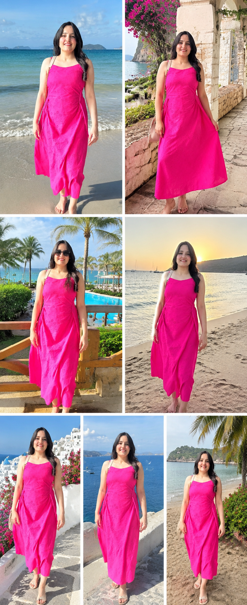 Beach luxury dress