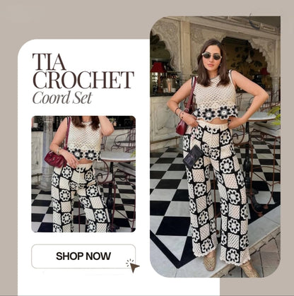 Crochet coord set