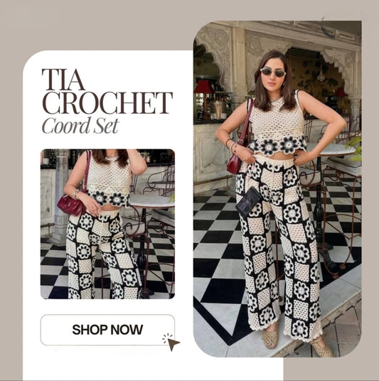 Crochet coord set