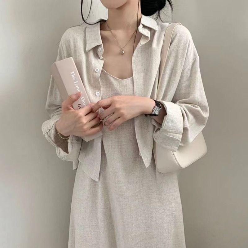 Luxury 2 Pc Linen Coord Set