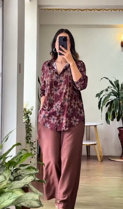 Floral luxury coordsets
