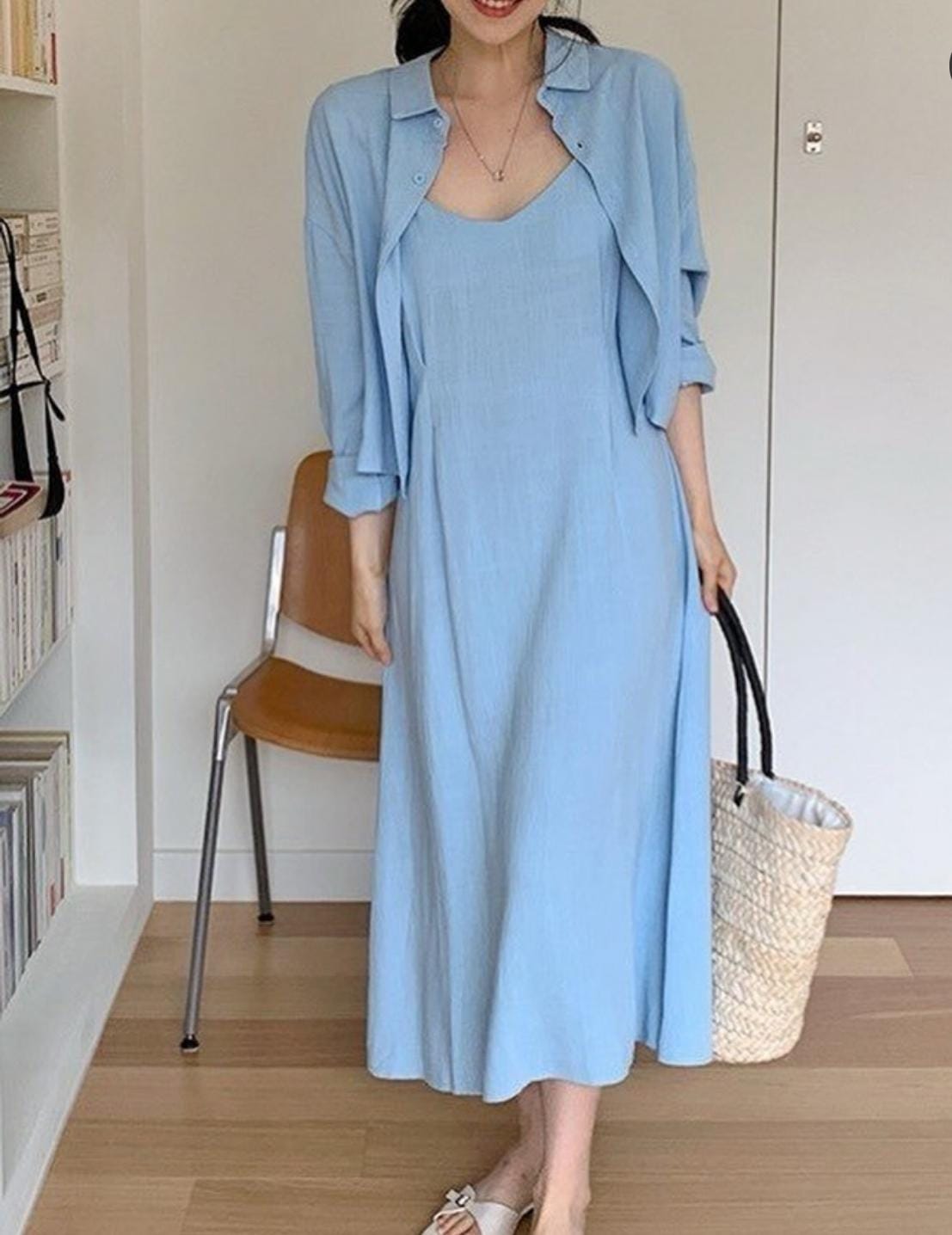 Luxury 2 Pc Linen Coord Set