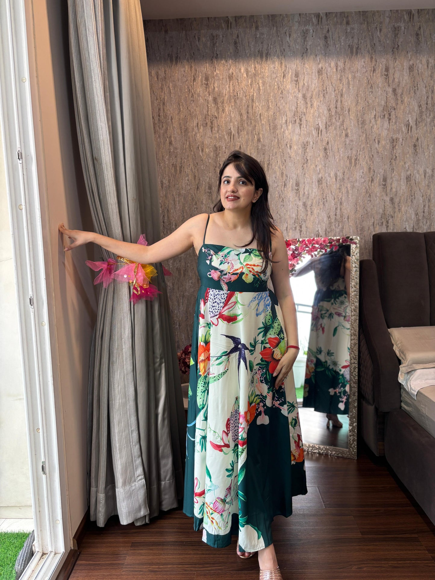 Luxury beach dress