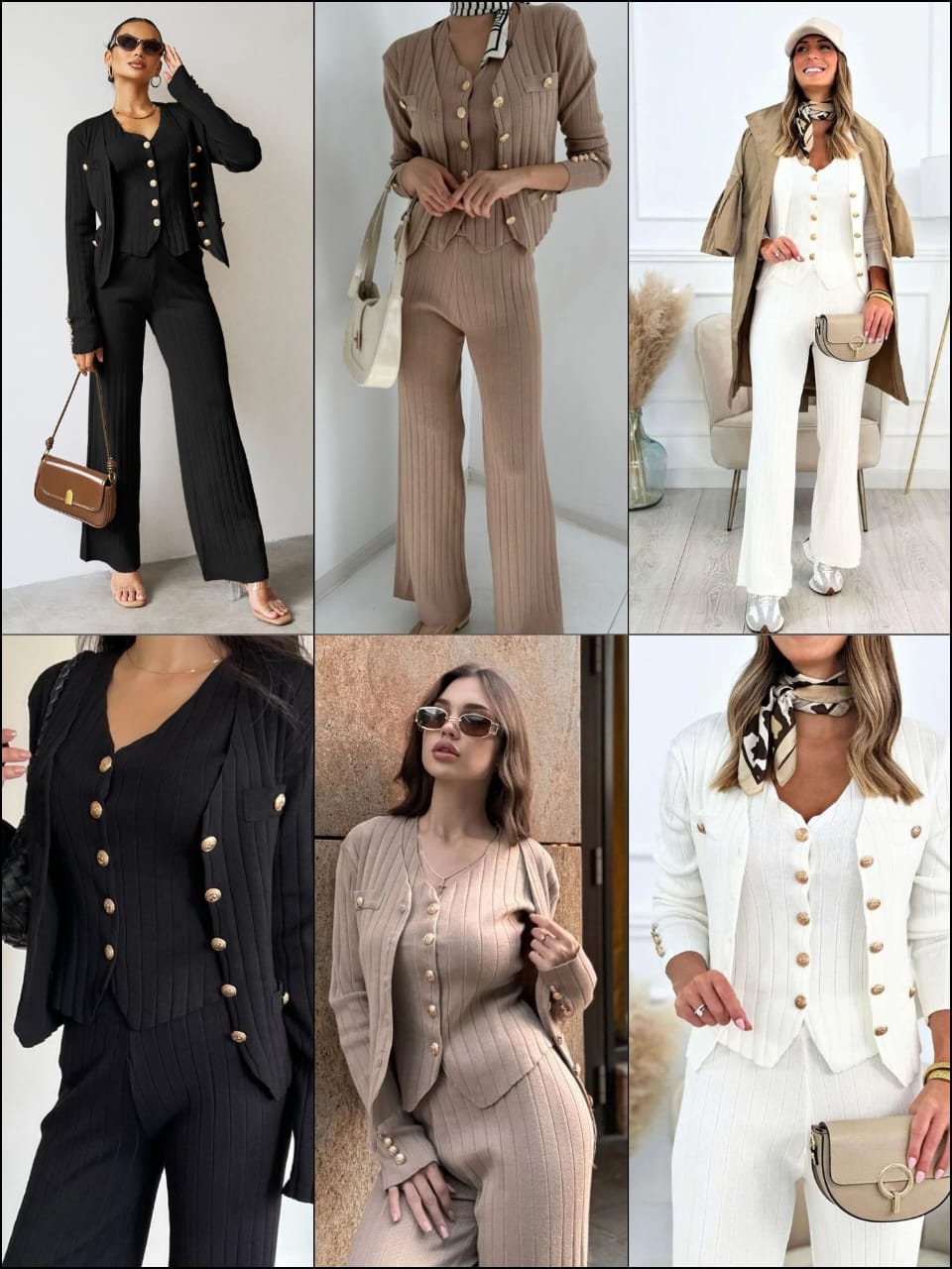 Luxury three piece set
