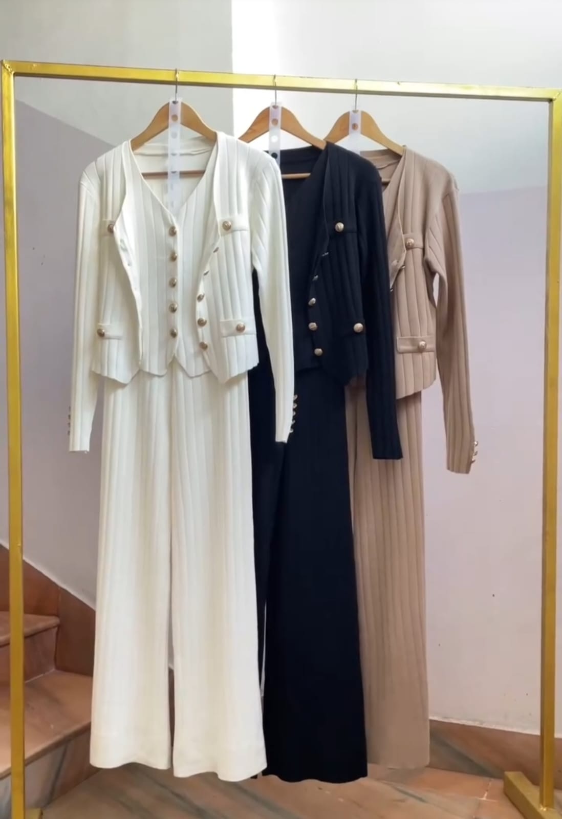 Luxury three piece set