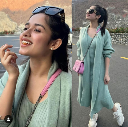 Style store luxury 2 pcs winter dress