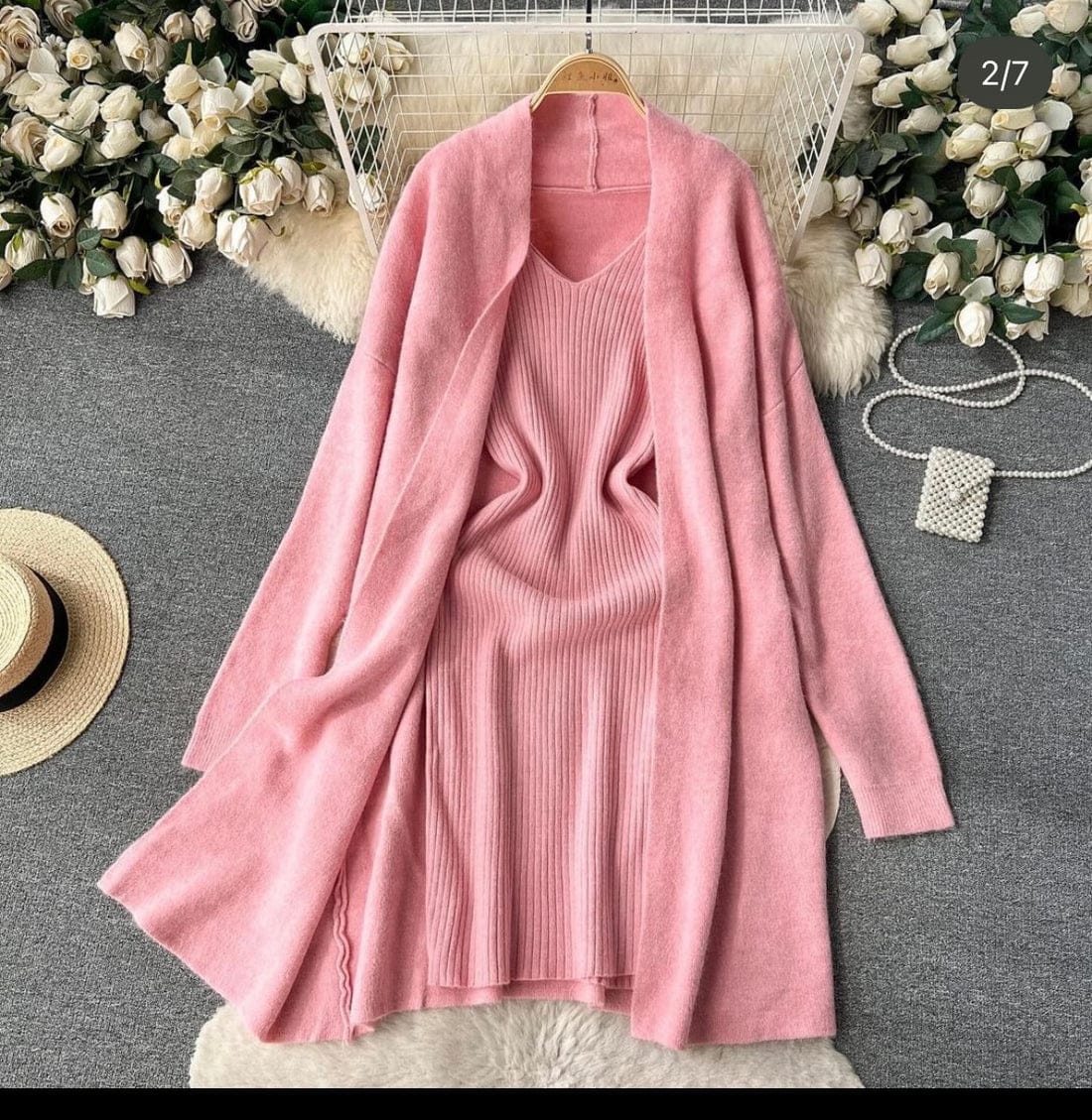 Style store luxury 2 pcs winter dress