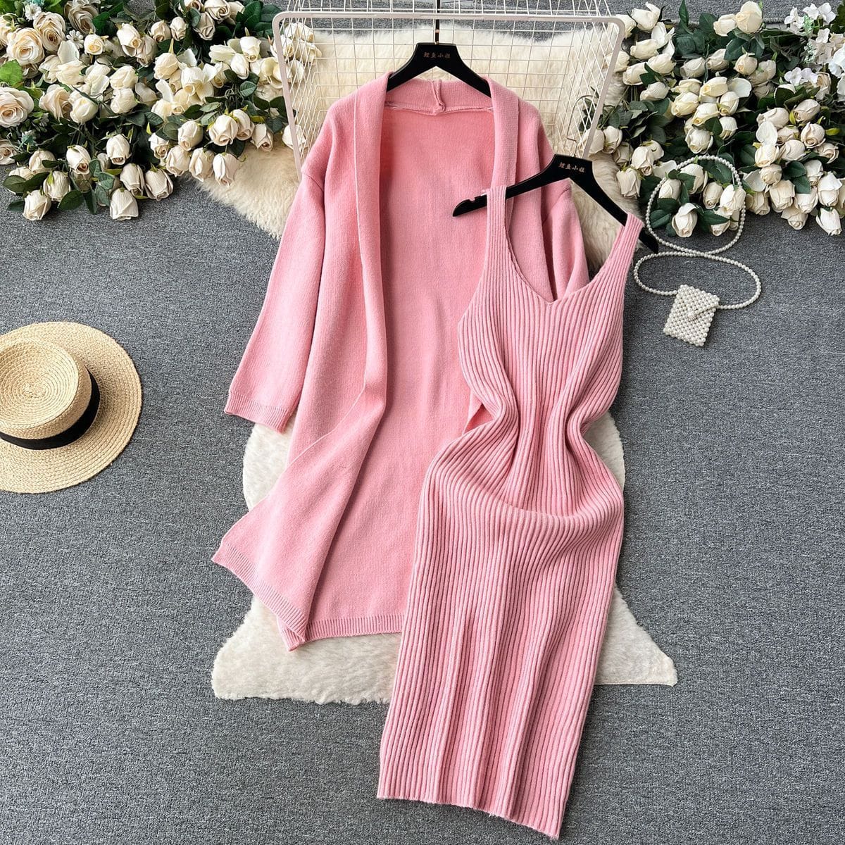 Style store luxury 2 pcs winter dress