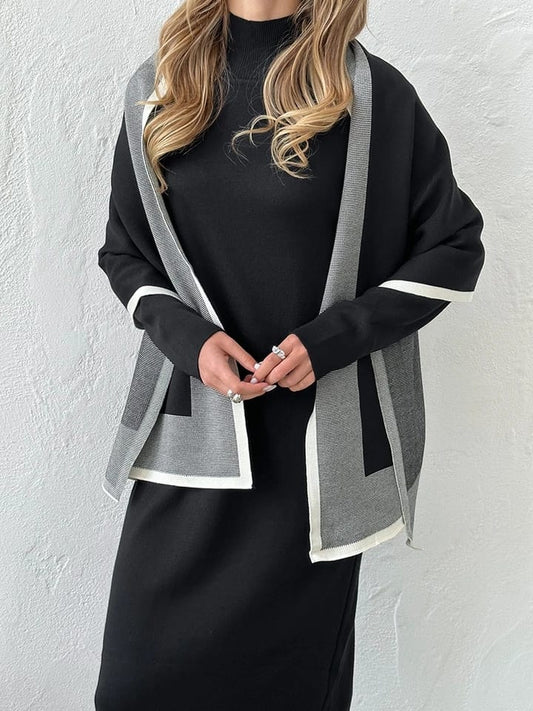 Style store luxury woolen dress