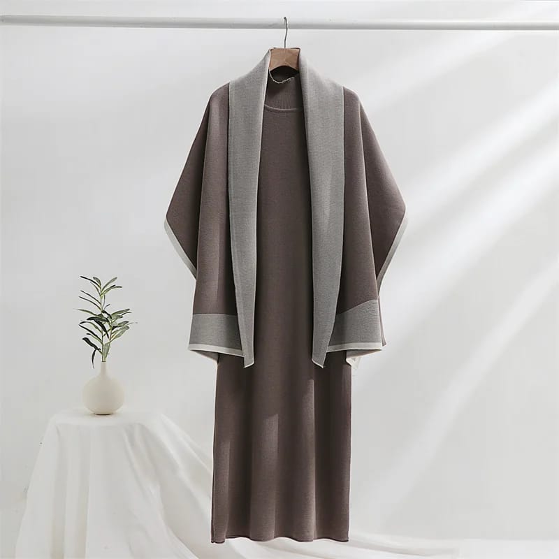 Style store luxury woolen dress