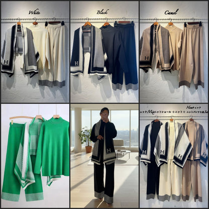 Style store luxury 3 pc woolen coordset