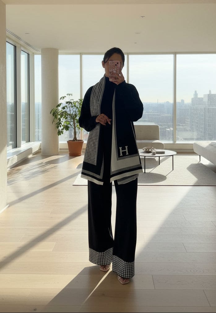 Style store luxury 3 pc woolen coordset