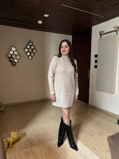 Style store woolen dress