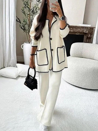 Style store bold border woollen cordset