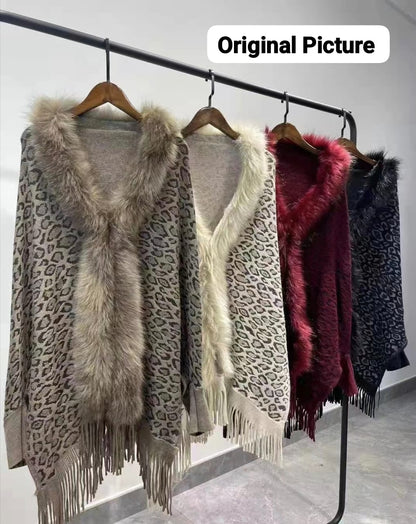 Luxury fur capes