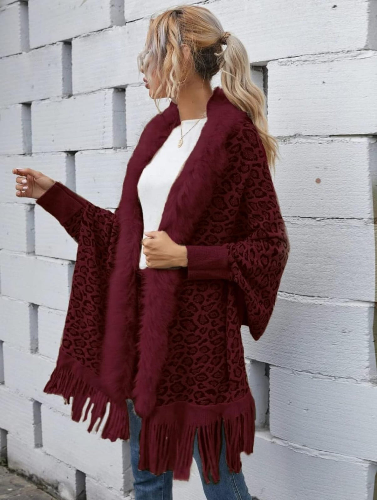 Luxury fur capes