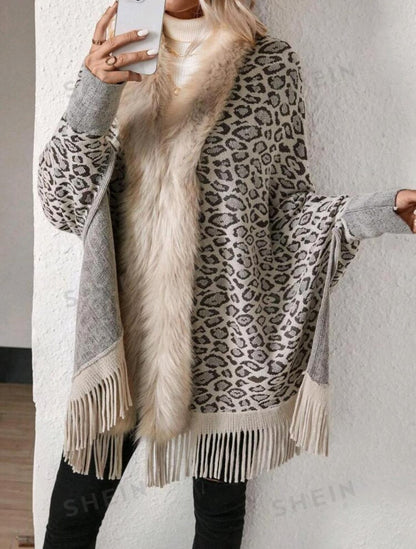 Luxury fur capes