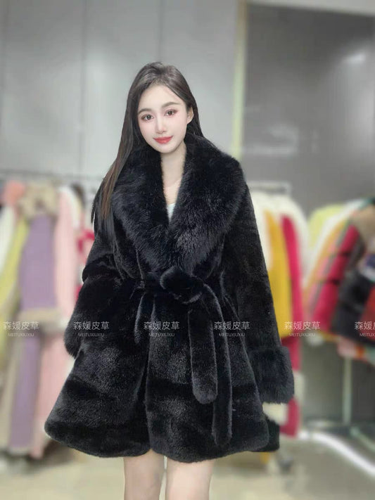 Style store premium luxrious fur jacket