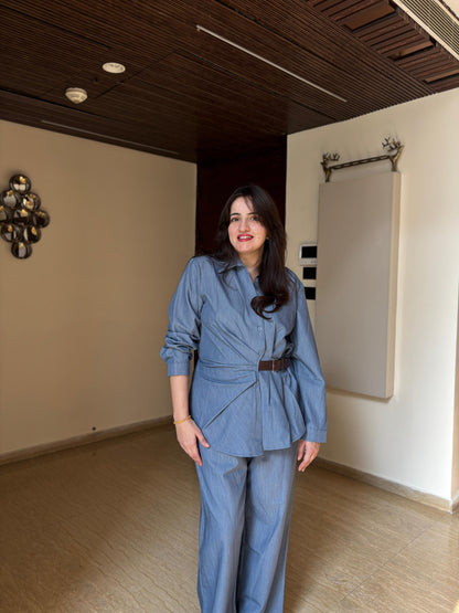 Giva luxury stylish coorsdet with belt
