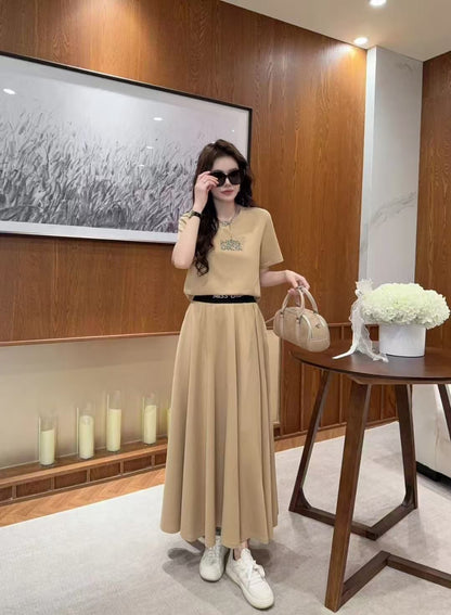 Style store luxury skirt set
