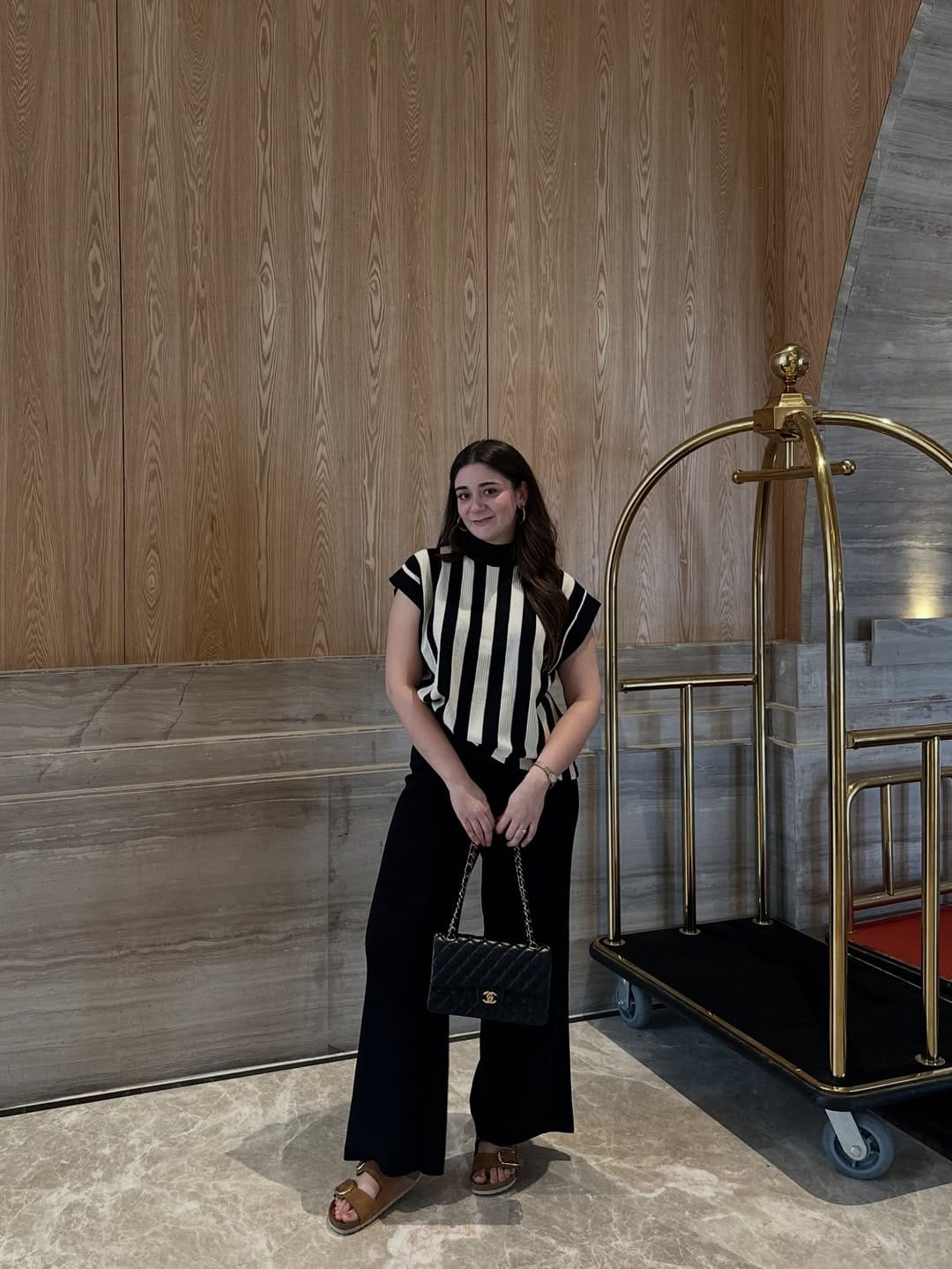 Striped Knit Co-Ord Set – Effortless Everyday Elegance
