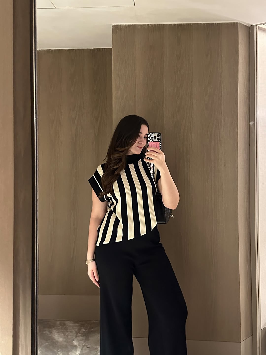 Striped Knit Co-Ord Set – Effortless Everyday Elegance
