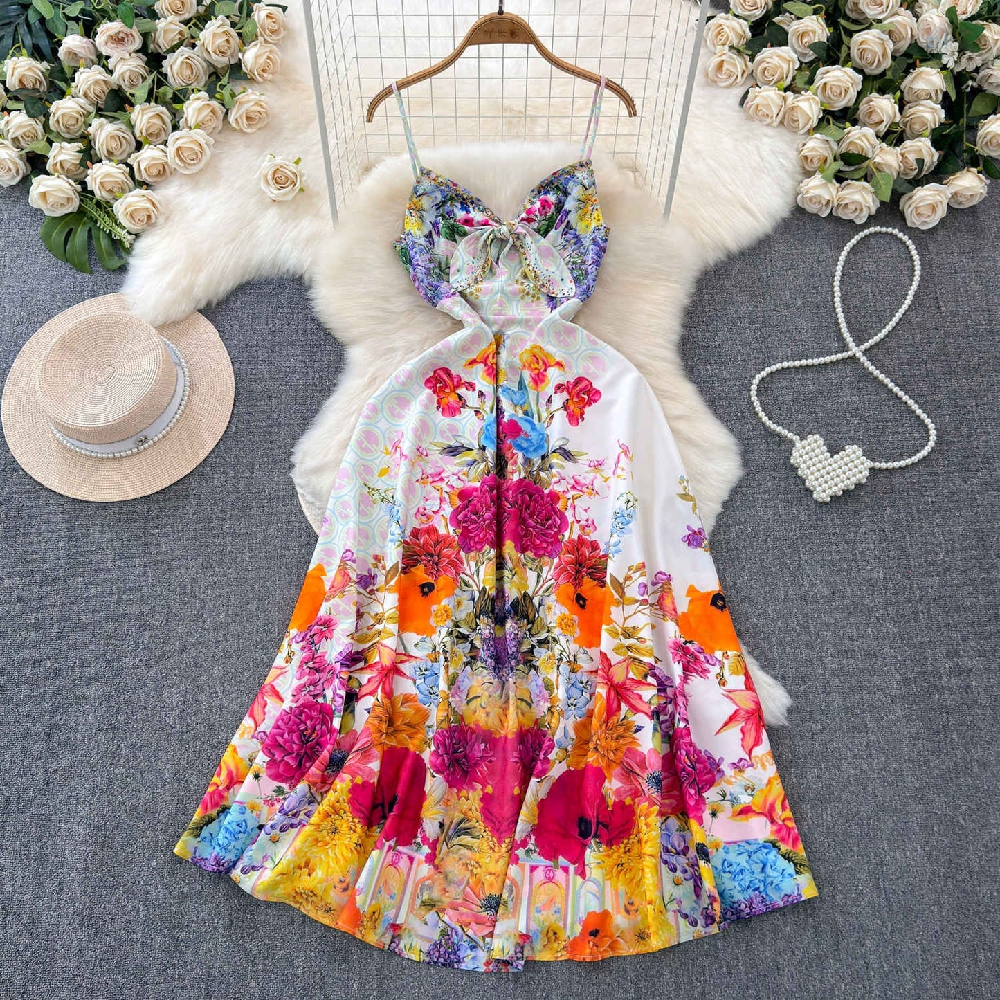 Luxury Floral  Dress