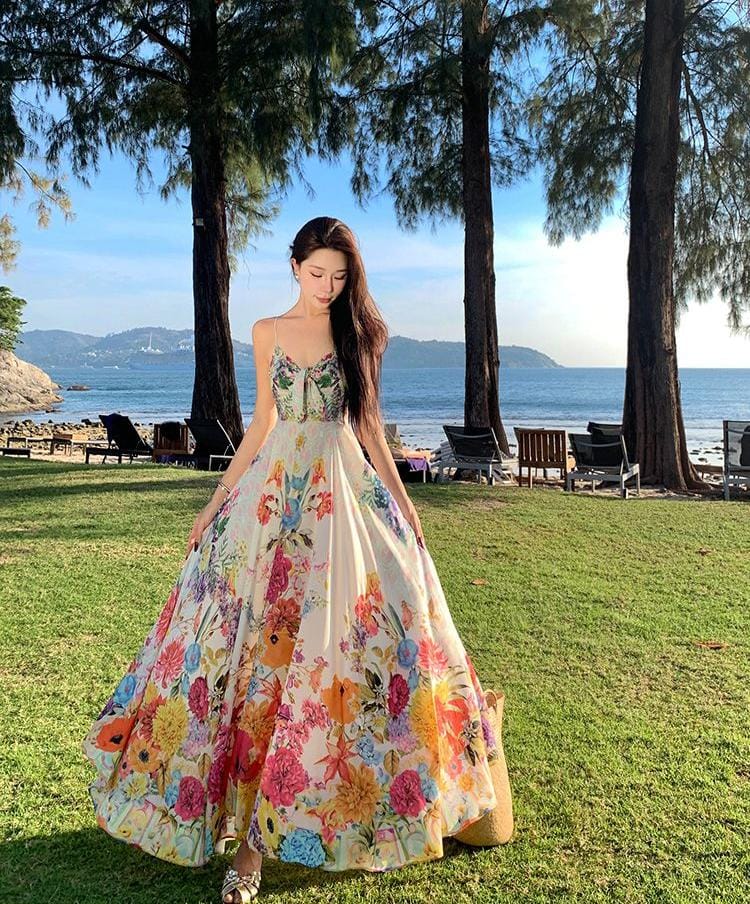 Luxury Floral  Dress