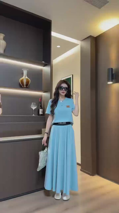 Style store luxury skirt set