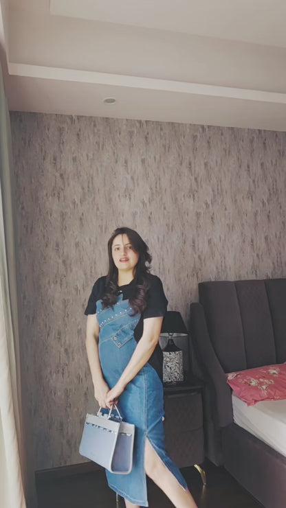 Denim dress